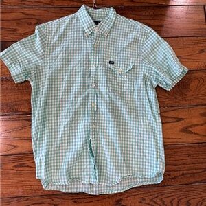 Ralph Lauren Men’s Polo Short Sleeved Button up Size Large waffle